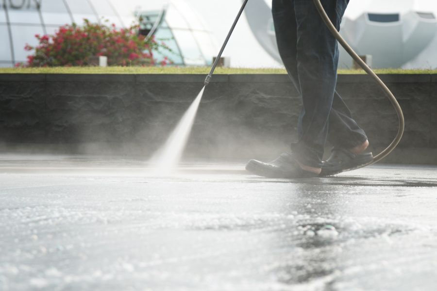 Commercial Pressure Washing by System4 of Central Colorado