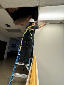 Commercial Cleaning of Ceiling Tiles and High Dusting in Denver, CO (3)